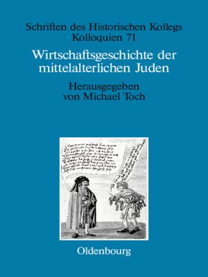 cover image of Wirtschaftsgeschichte der mittelalterlichen Juden
